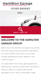 Mobile Screenshot of hamiltongarage.co.uk